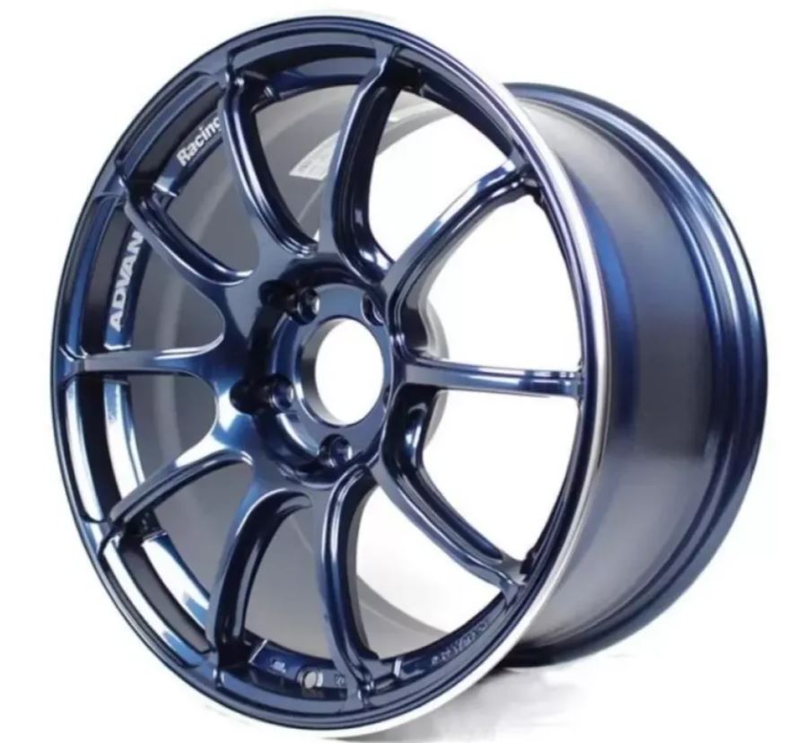 Advan RZII 18x9.5" +45 5-114.3 Racing Indigo Blue Wheel